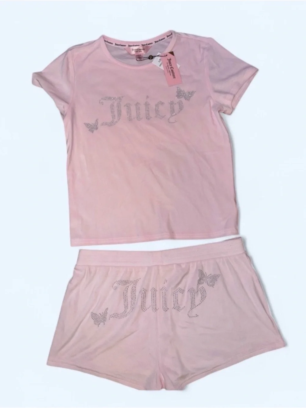 Juicy Couture Rhinestone Lounge Set Size L NWT
